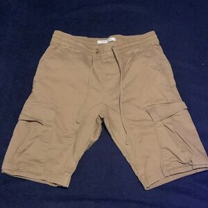 PacSun khaki cargo shorts